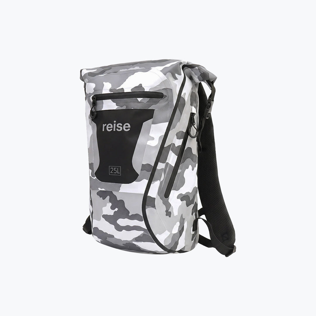 Reise Dry Pack Backpack Camo 25L Waterproof Motorcycle Bag