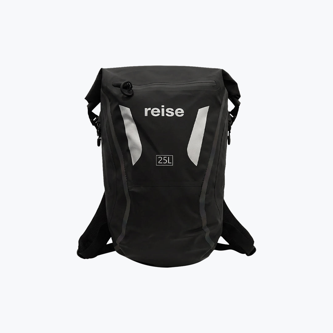 Reise Dry Pack Backpack Black 25L Waterproof Motorcycle Bag