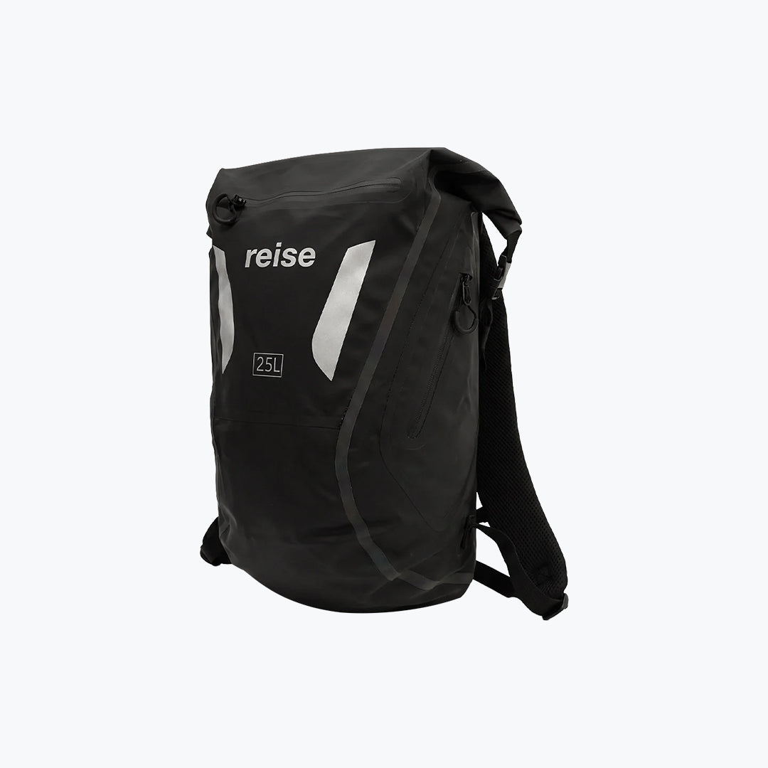 Reise Dry Pack Backpack Black 25L Waterproof Motorcycle Bag