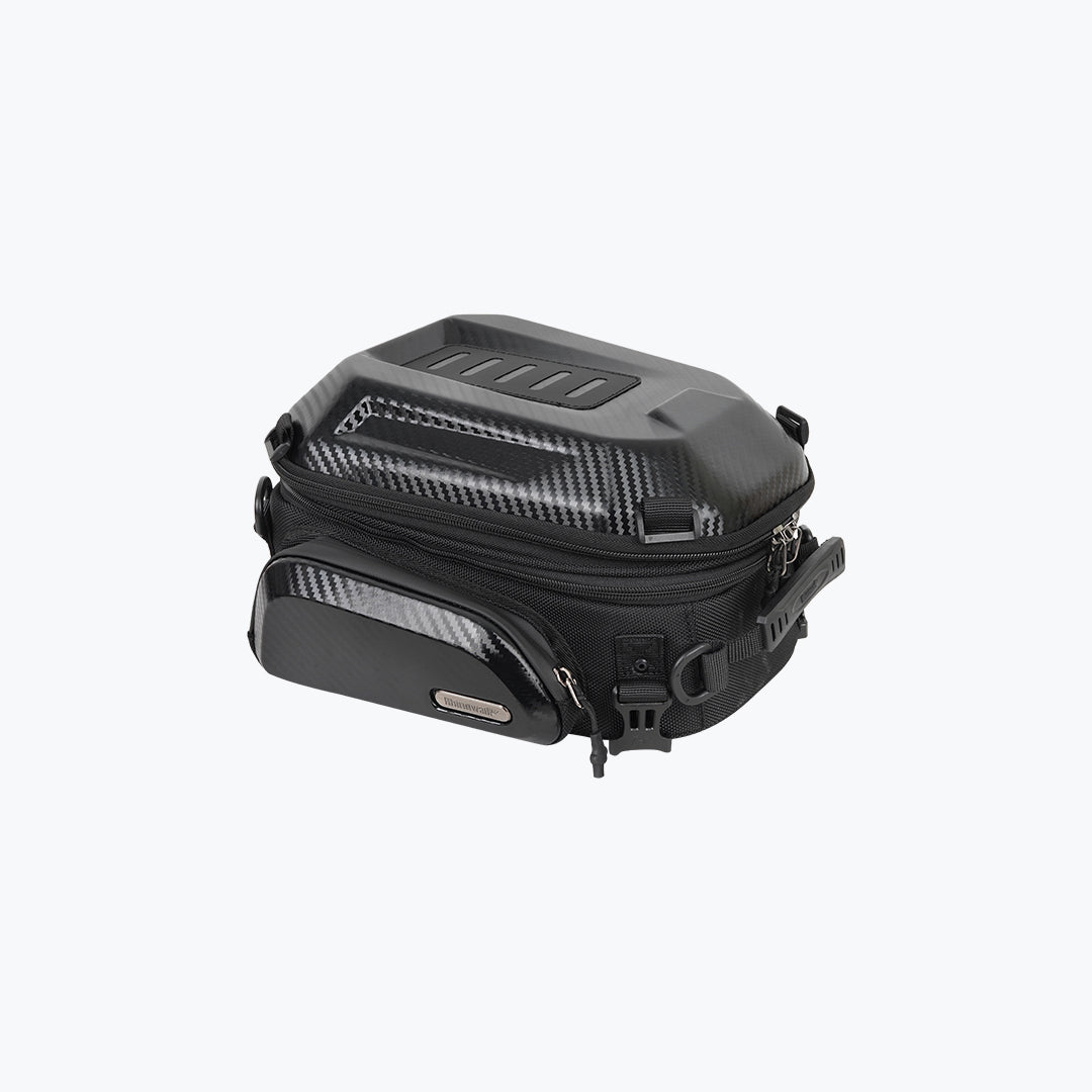 RHINOWALK MTR4001BP 12-18L Expandable Hard Shell Tail Bag