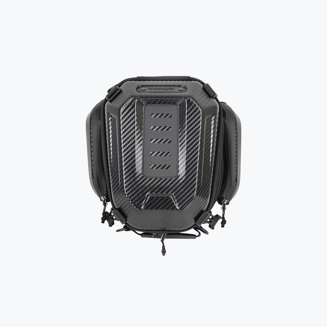 RHINOWALK MTR4001BP 12-18L Expandable Hard Shell Tail Bag