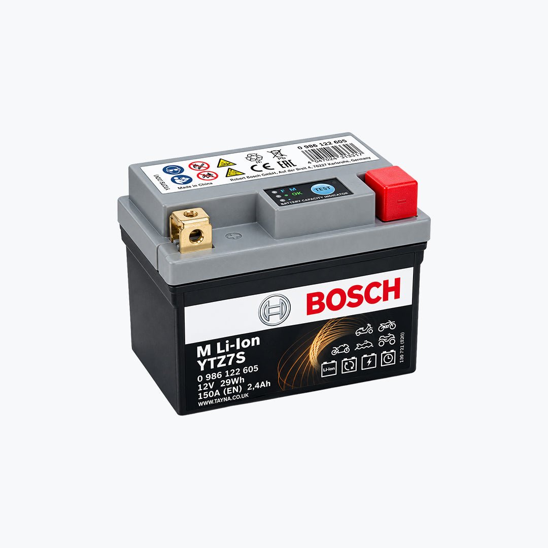 Bosch M Li-Ion LTZ7S 12V Motorcycle Battery