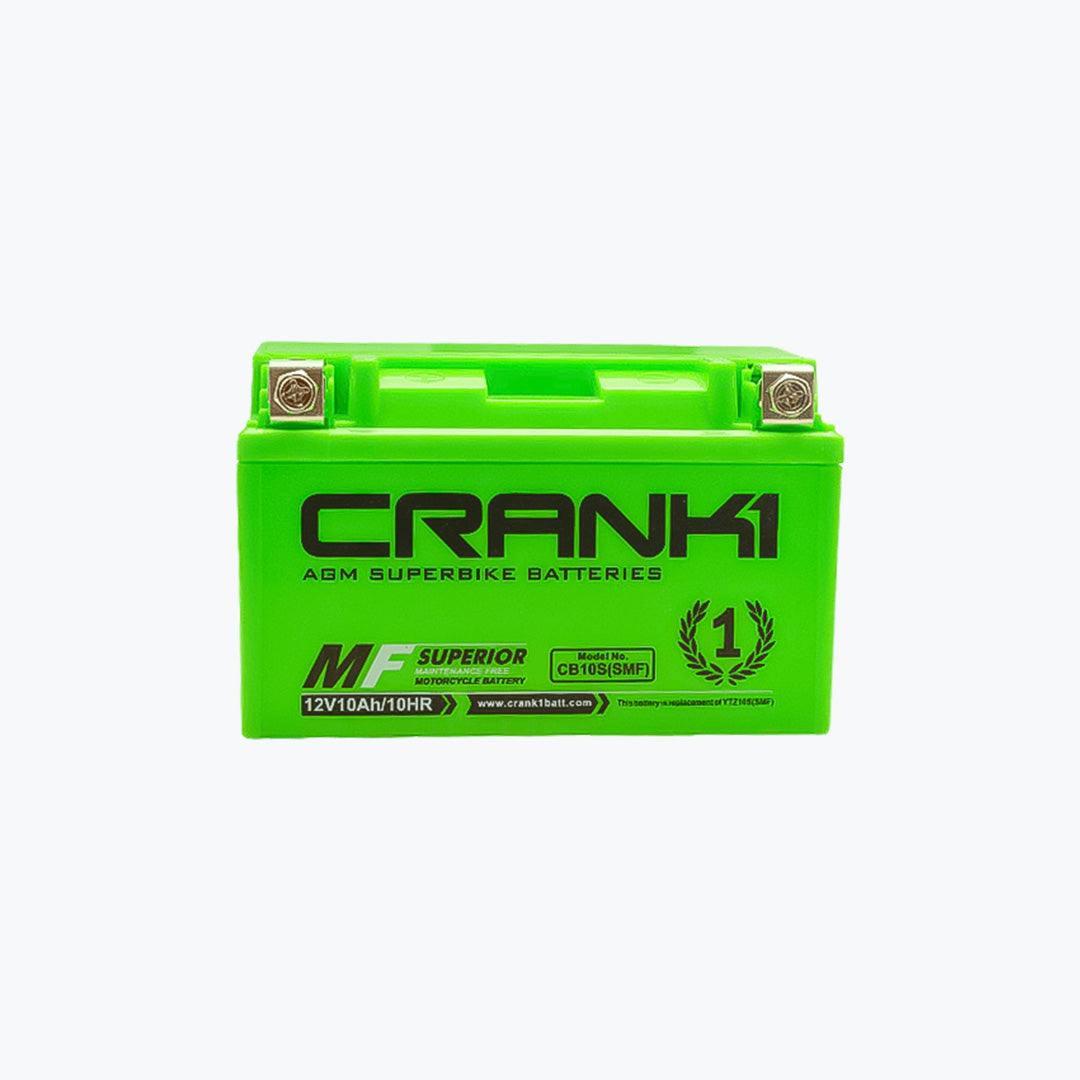 CRANK1 CB10S SMF Motorcycle Battery