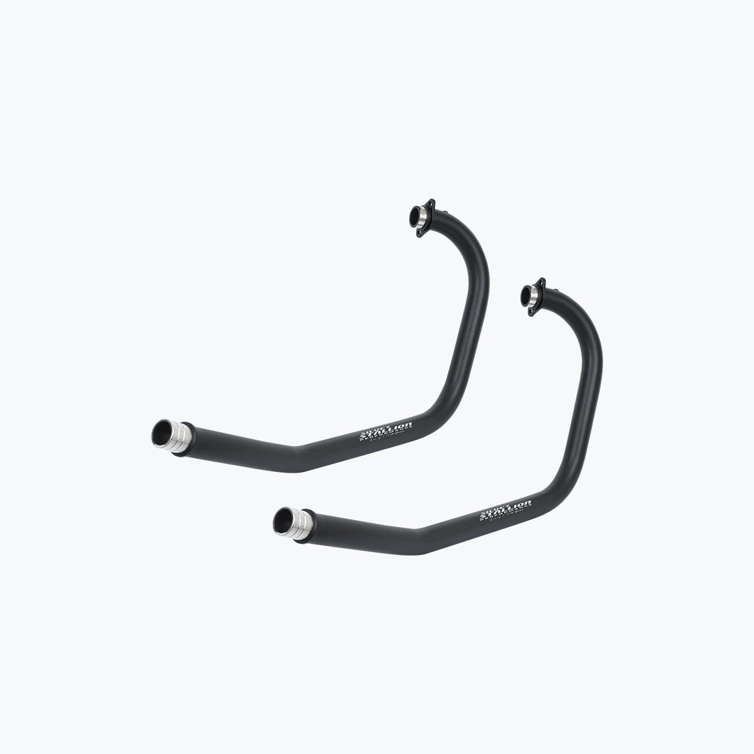 SSP Interceptor / GT 650 Free Flow Bend Pipe Matte Black