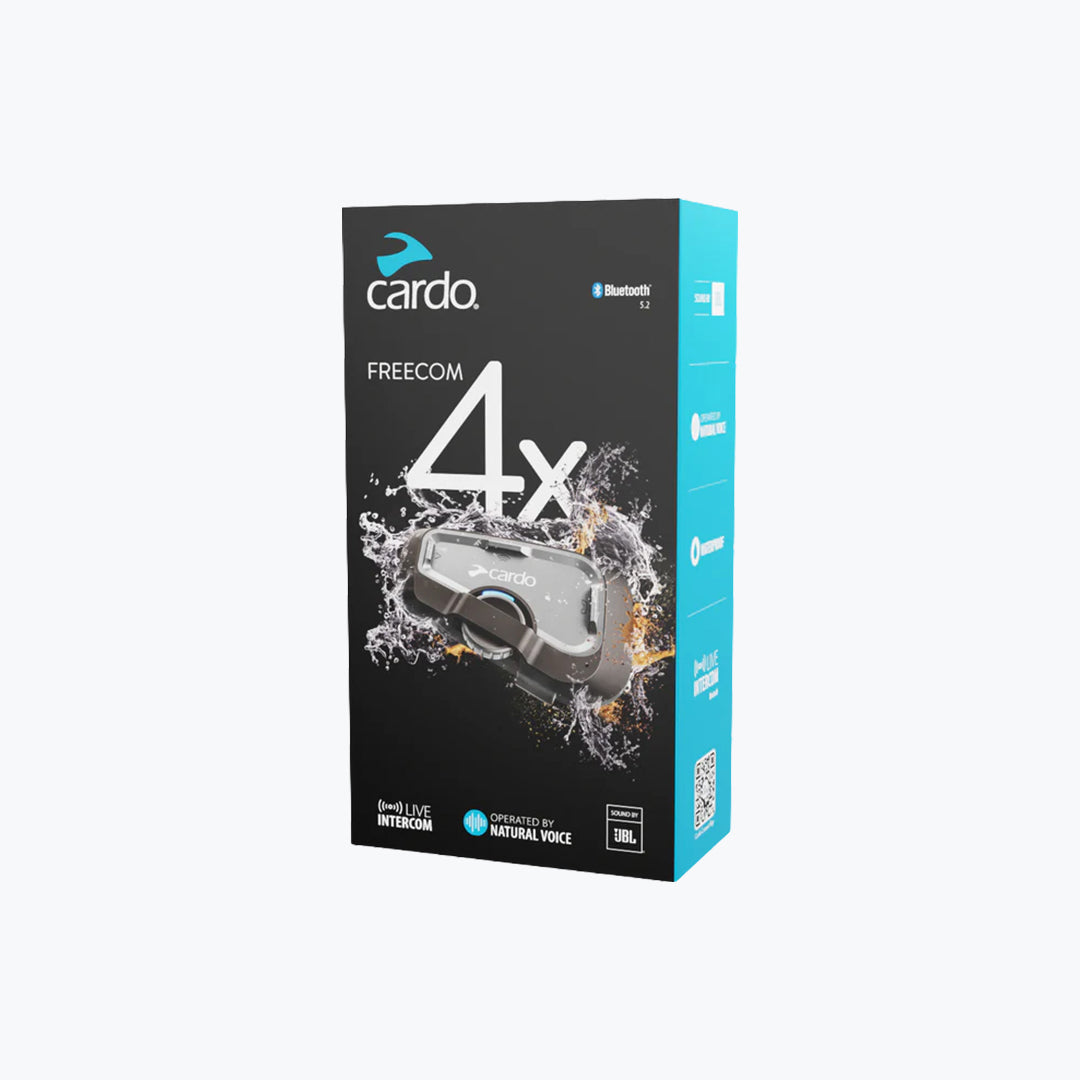 Cardo Freecom 2X / 4X Duo Bluetooth Motorcycle Intercom FRC2X103 Twin Pack