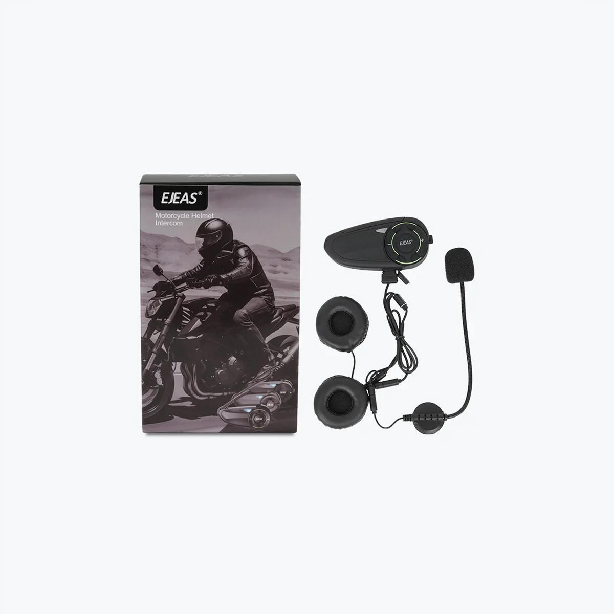EJEAS Q8 Mesh Bluetooth Motorcycle Intercom