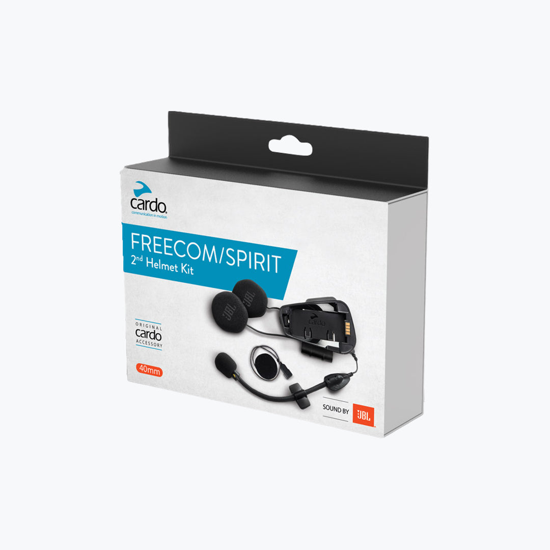 Cardo Freecom-X / Spirit 2nd Helmet JBL Kit Motorcycle Intercom Audio Accessory