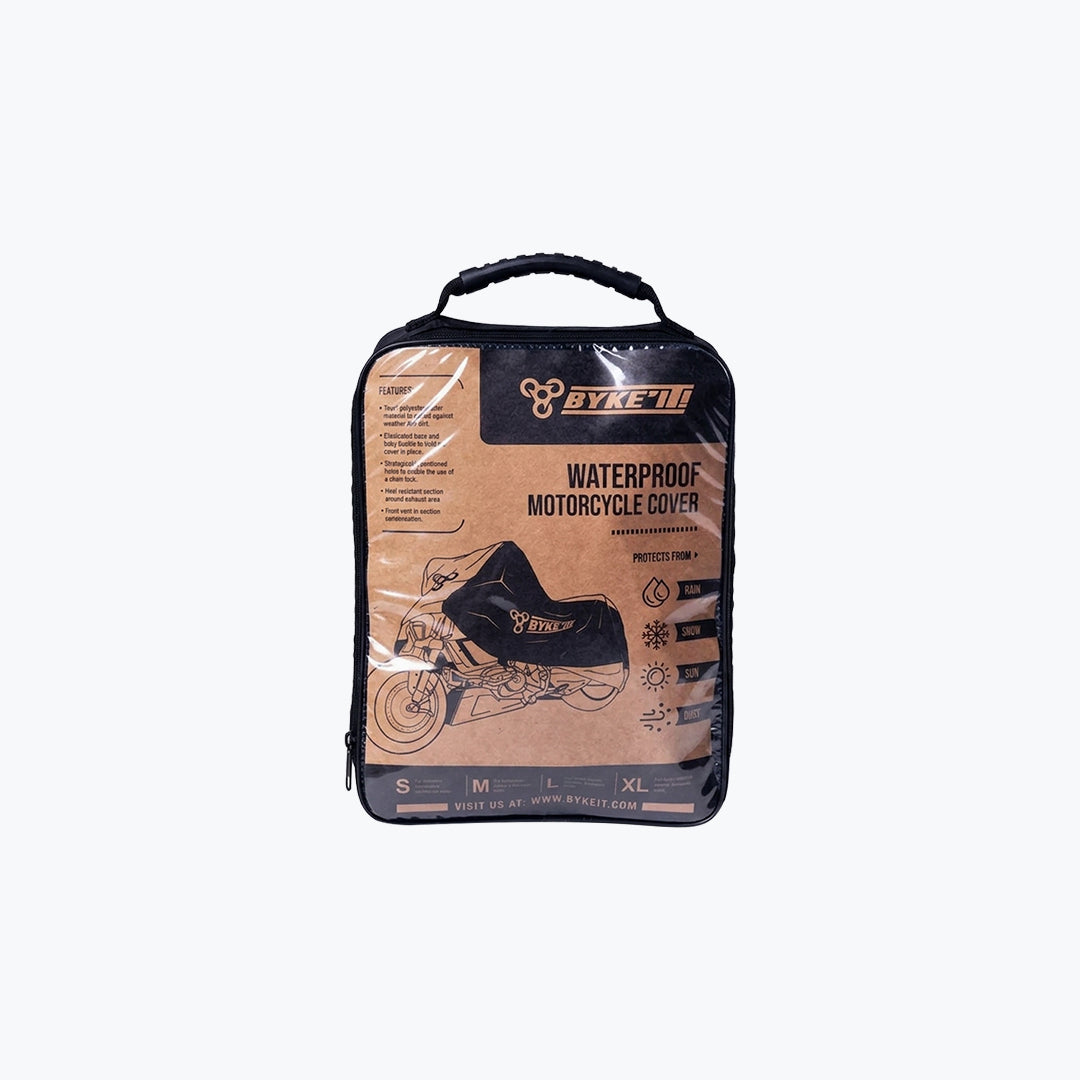 Byke It Body Cover Universal Waterproof Motorcycle Bike Cover