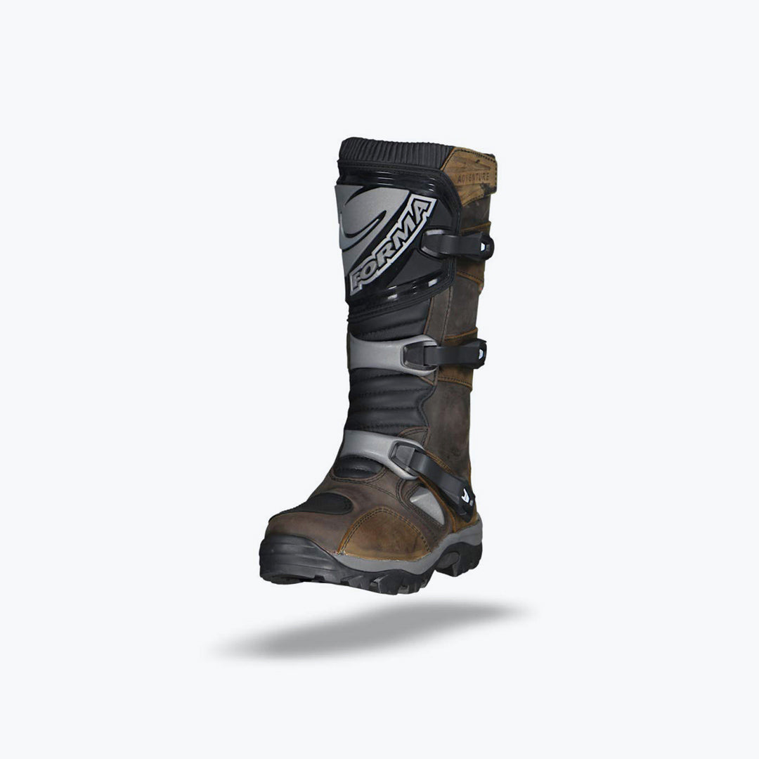 FORMA Adventure Boot High Brown – Waterproof Adventure Touring