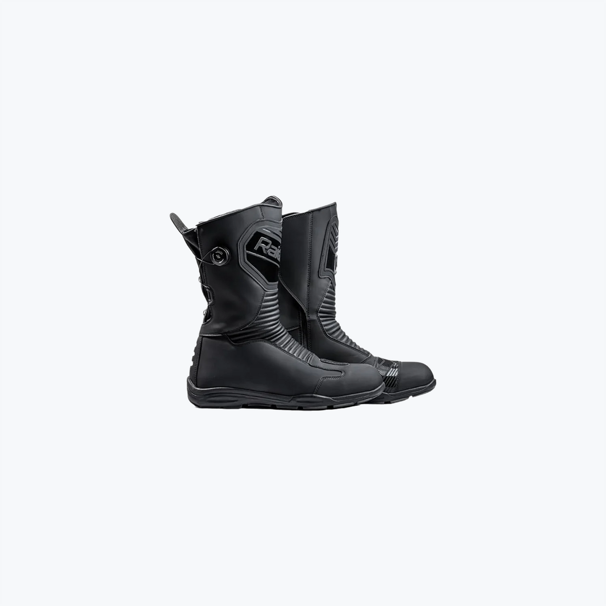Raida Discover EVO Motorcycle Riding Boots Black – Waterproof Touring Boots