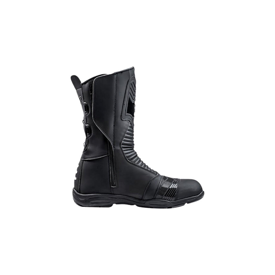 Raida Discover EVO Motorcycle Riding Boots Black – Waterproof Touring Boots