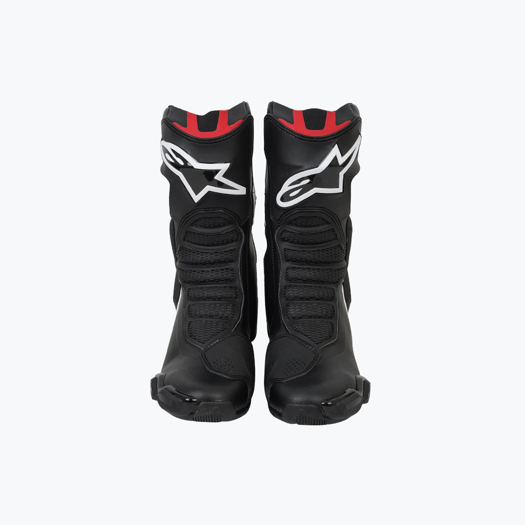 Alpinestars SMX-6 V3 BTS Riding Boots Black/White/Red Graphic EU 42