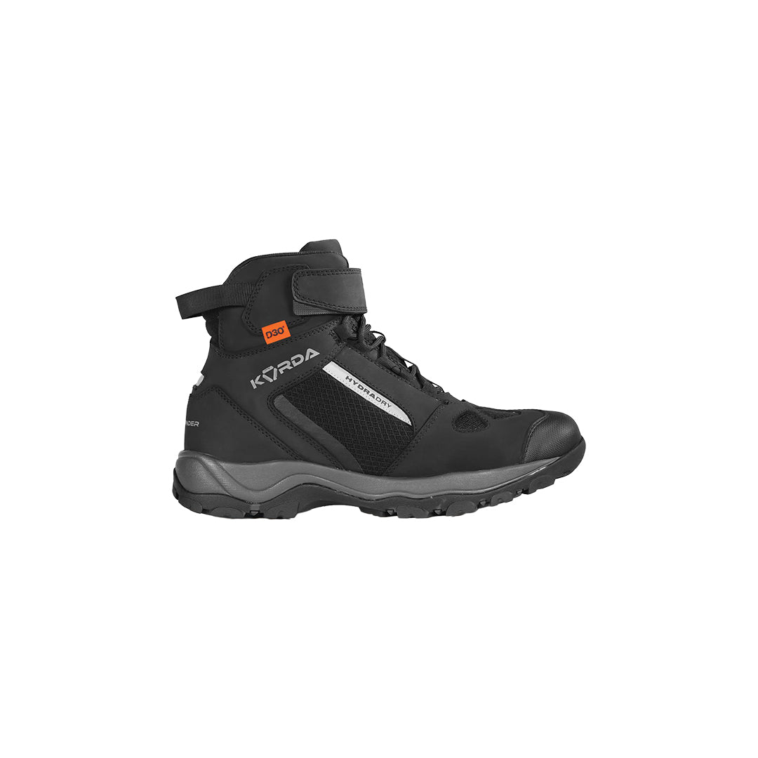 Korda Pathfinder Motorcycle Riding Boots Black