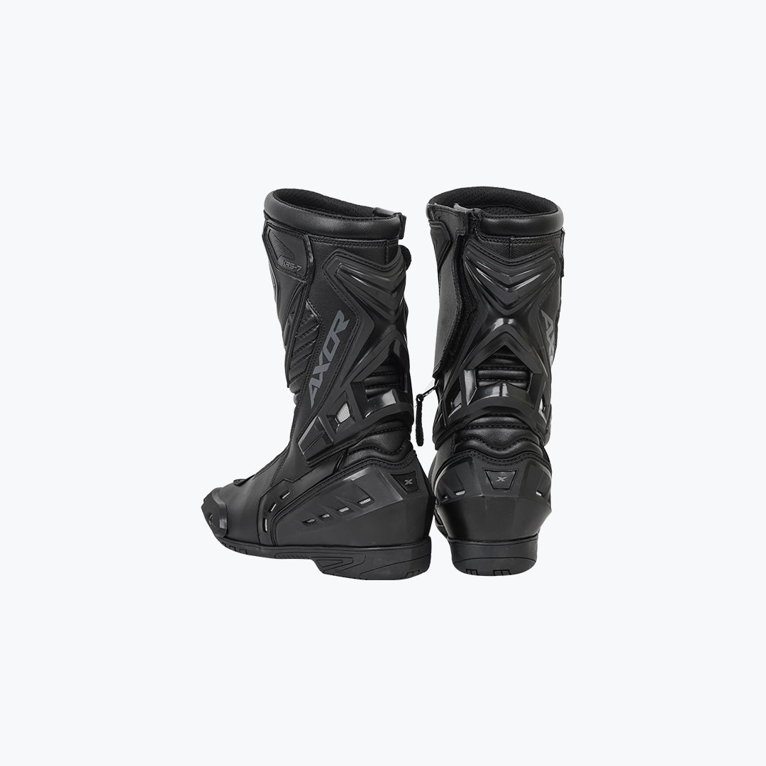 Axor Slipstream Pro Boot Full Black – Advanced Motorcycle Riding Boots