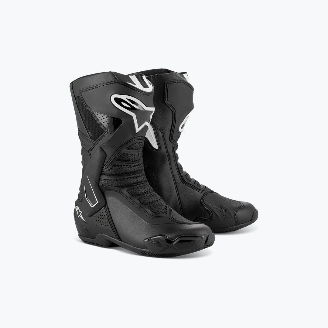 Alpinestars SMX-6 V3 BTS Riding Boots Black/White US 8