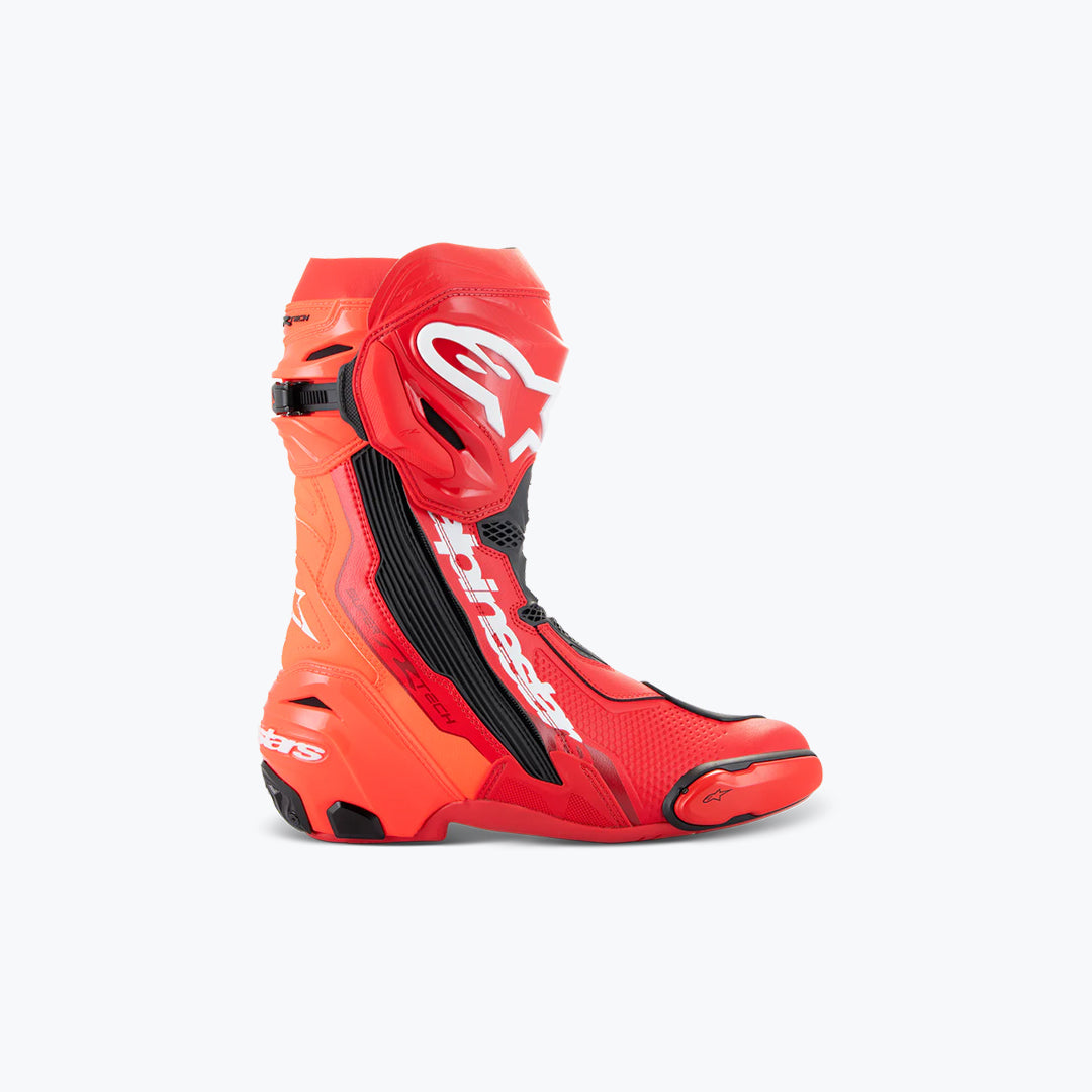 Alpinestars Supertech R Boot Bright Red Fluorescent Red Euro