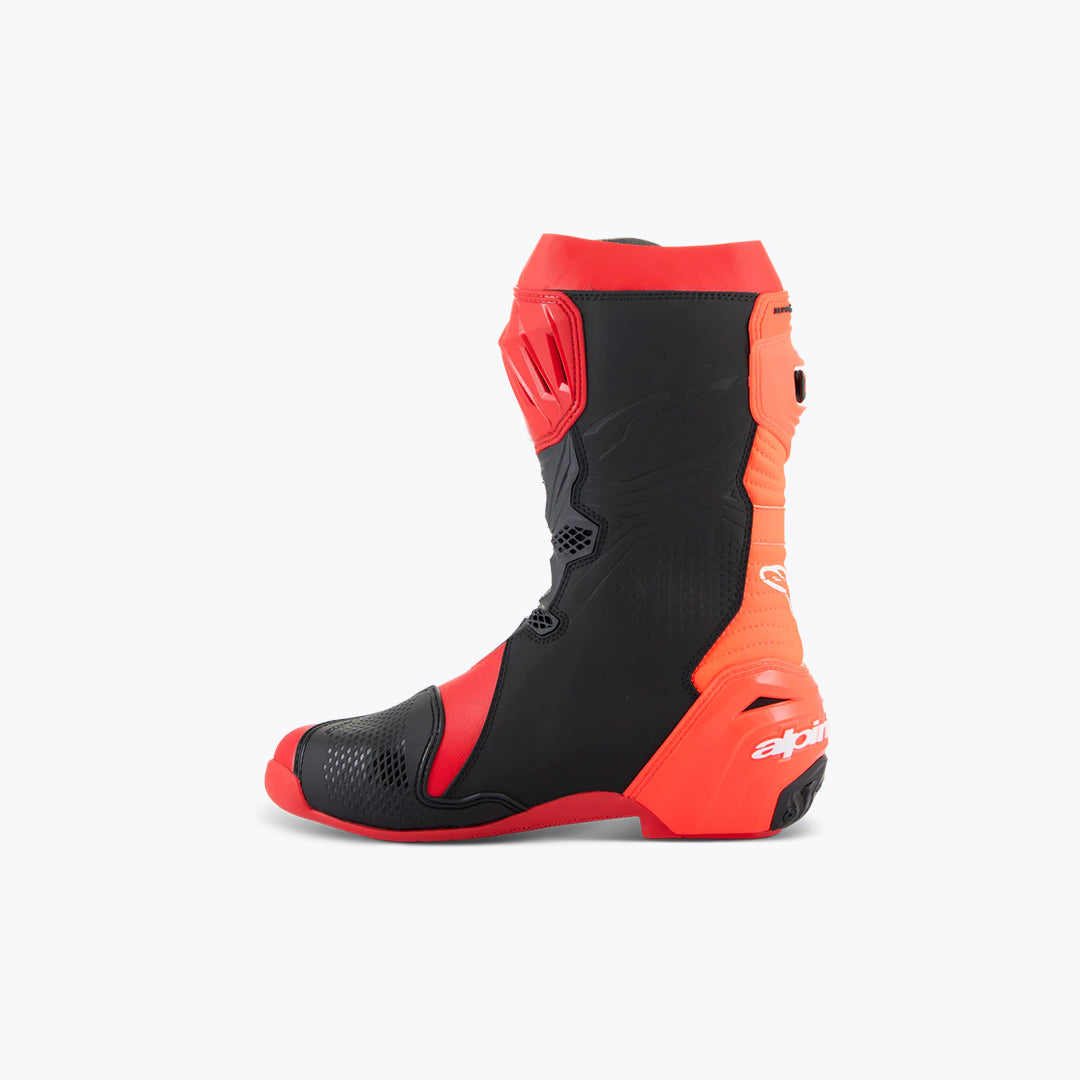Alpinestars Supertech R Boot Bright Red Fluorescent Red Euro