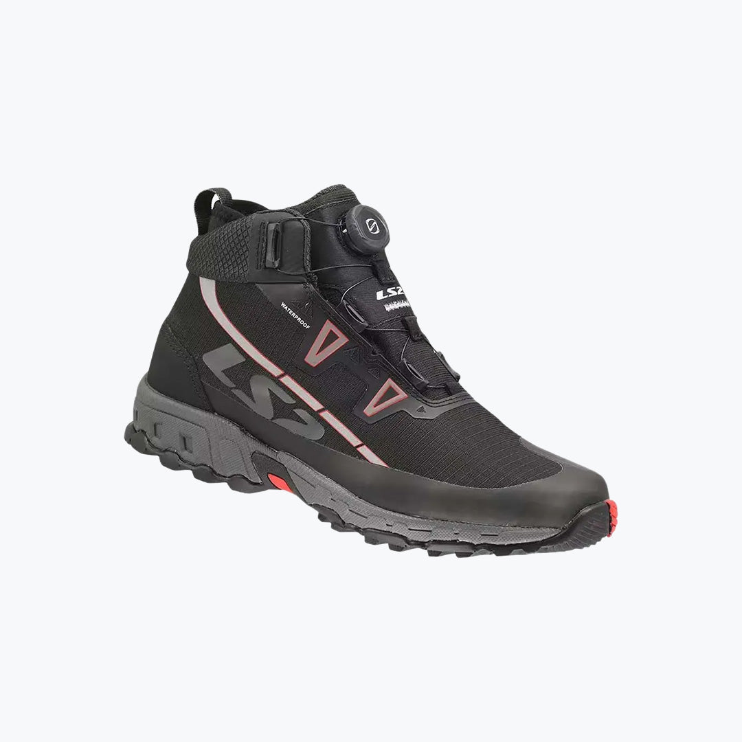 LS2 Trekker Man Waterproof Riding Boots Black