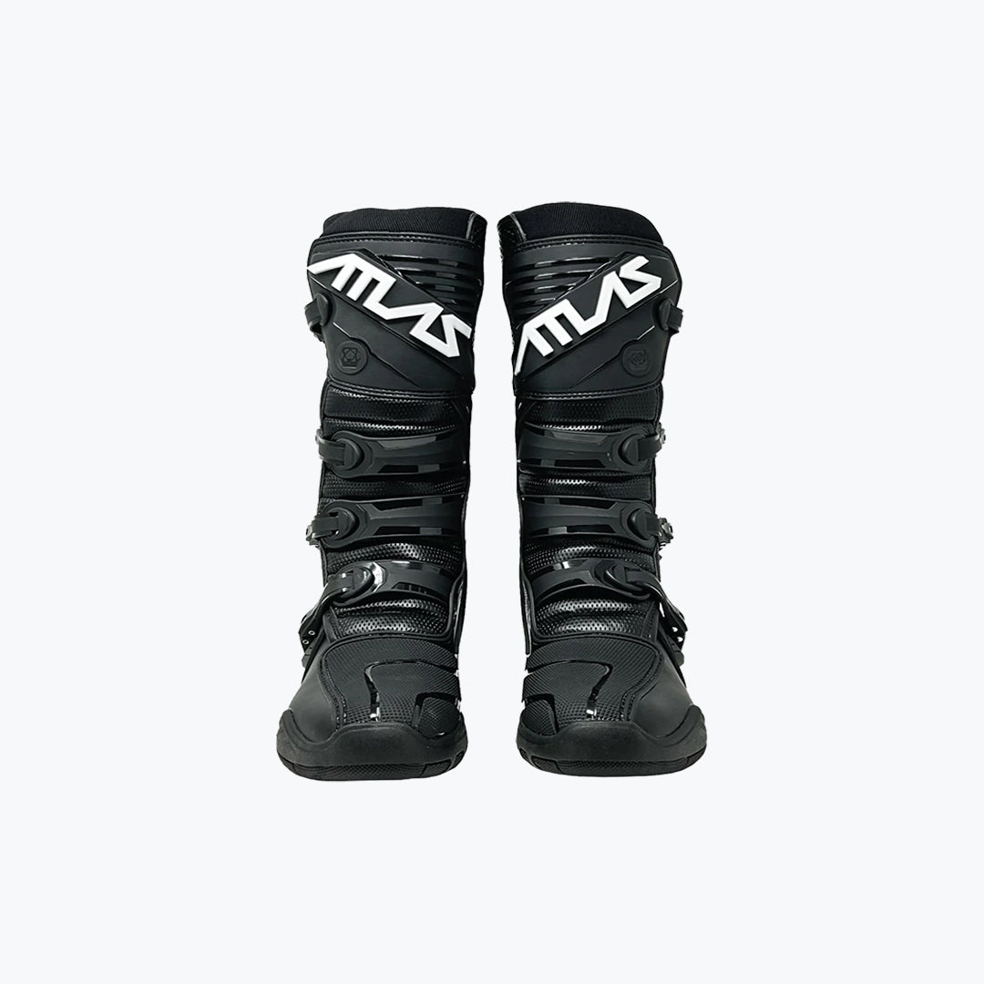 Atlas Traction Enduro Riding Boots Black – Adventure & Off-Road Motorcycle Boots