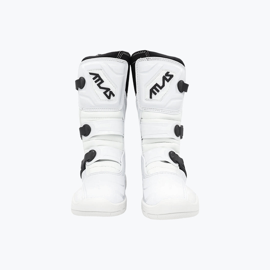 Atlas Youth Traction Riding Boots White Size 6 – A5060-00-06