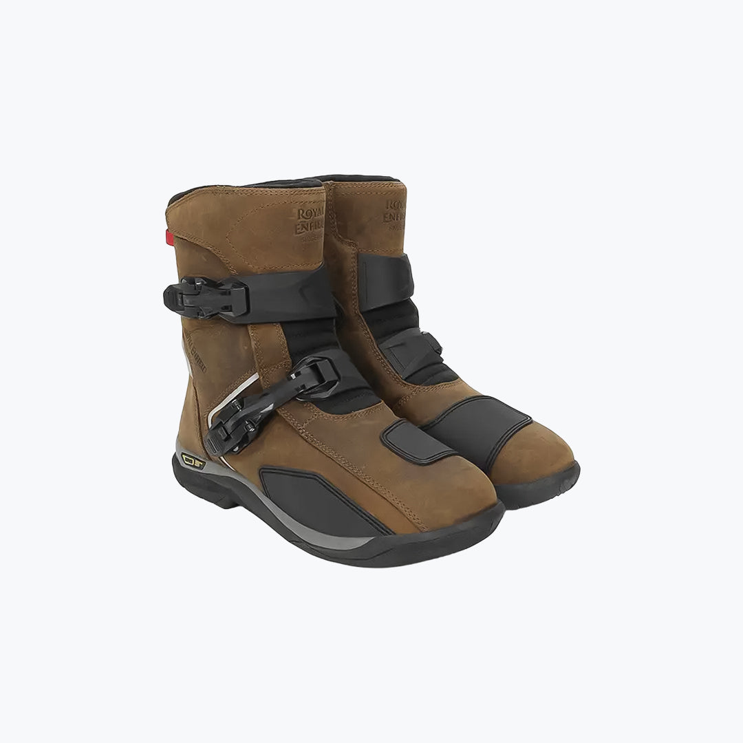 Royal Enfield Wanderer Waterproof Riding Boots Tan