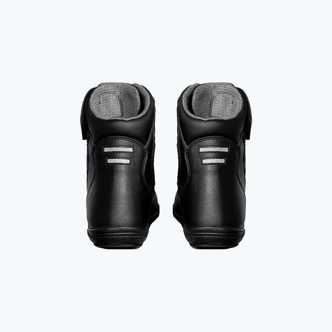 Raida Tourer Motorcycle Riding Boots Black Hi Viz