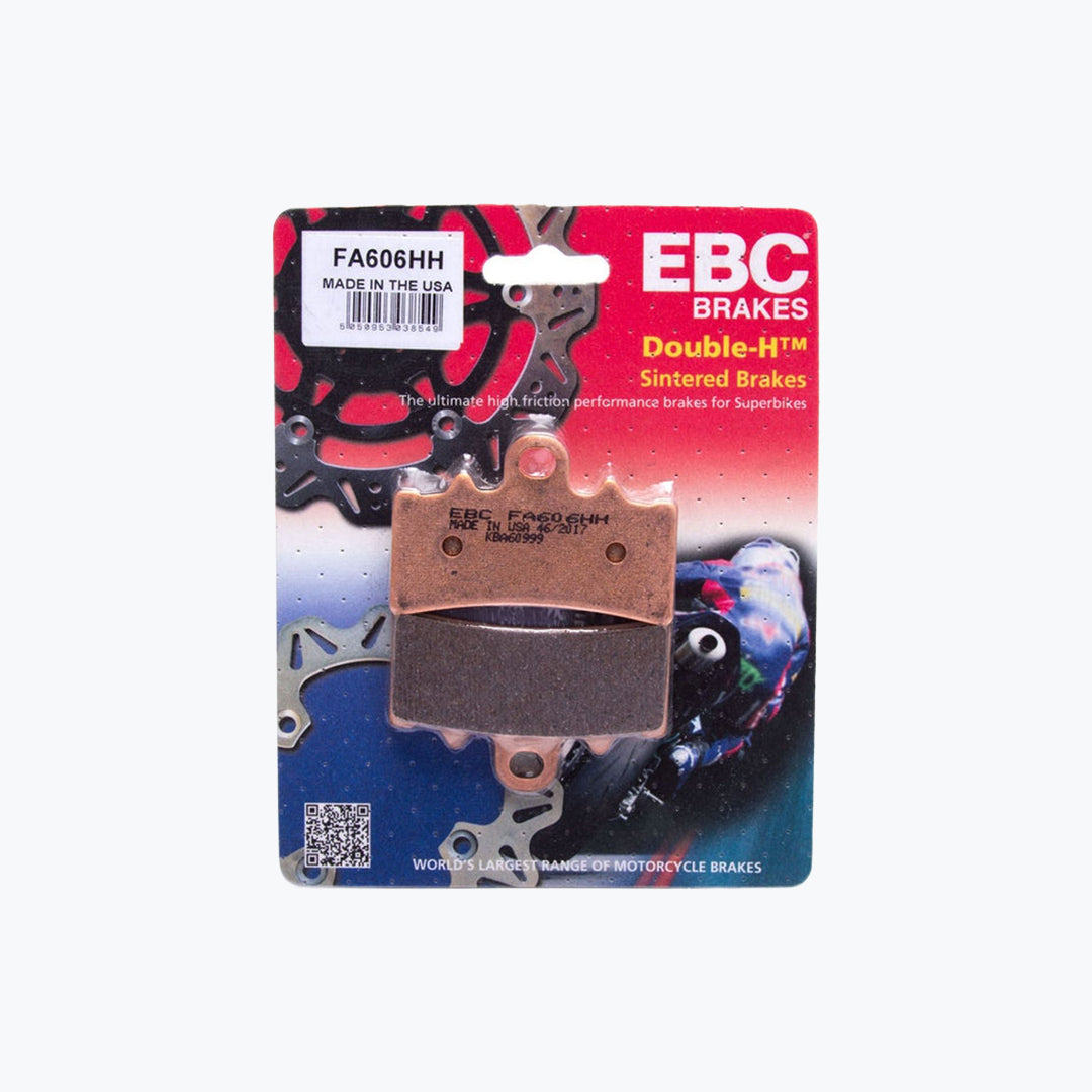 EBC Brake Pads FA606HH Double-H Sintered Front Motorcycle Brake Pad Set
