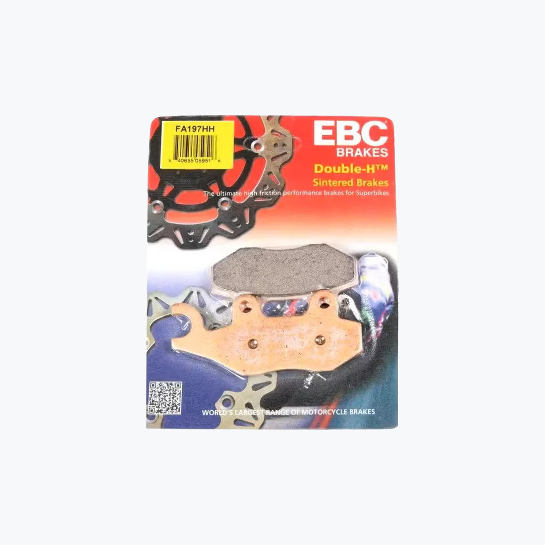 EBC Brake Pads FA197HH Double-H Sintered Front / Rear Motorcycle Brake Pad Set