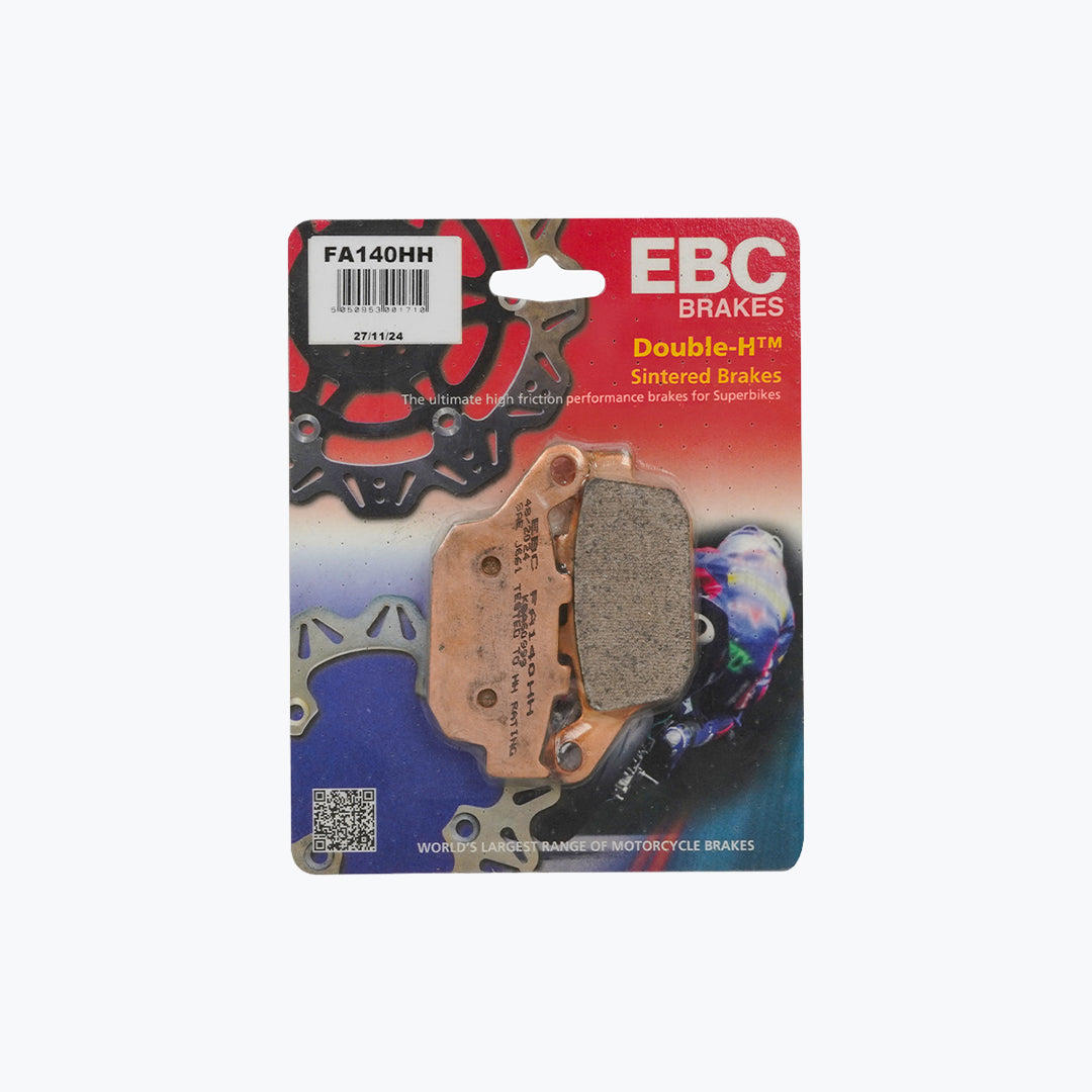 EBC Brake Pads FA140HH Double-H Sintered Rear Motorcycle Brake Pad Set