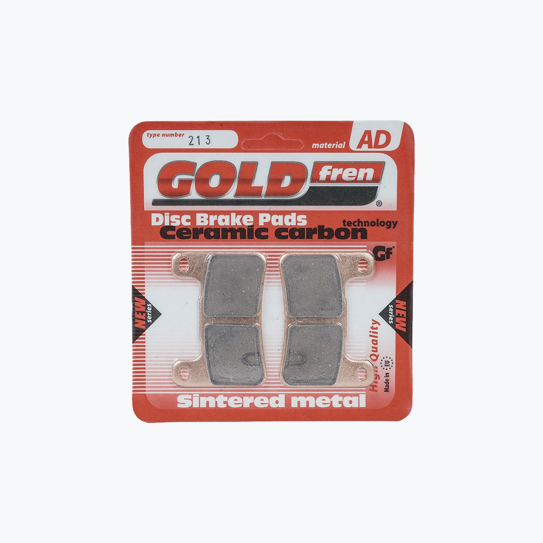 Gold Fren Disc Brake Pads 213 AD – Sintered Ceramic Motorcycle Brake Pads