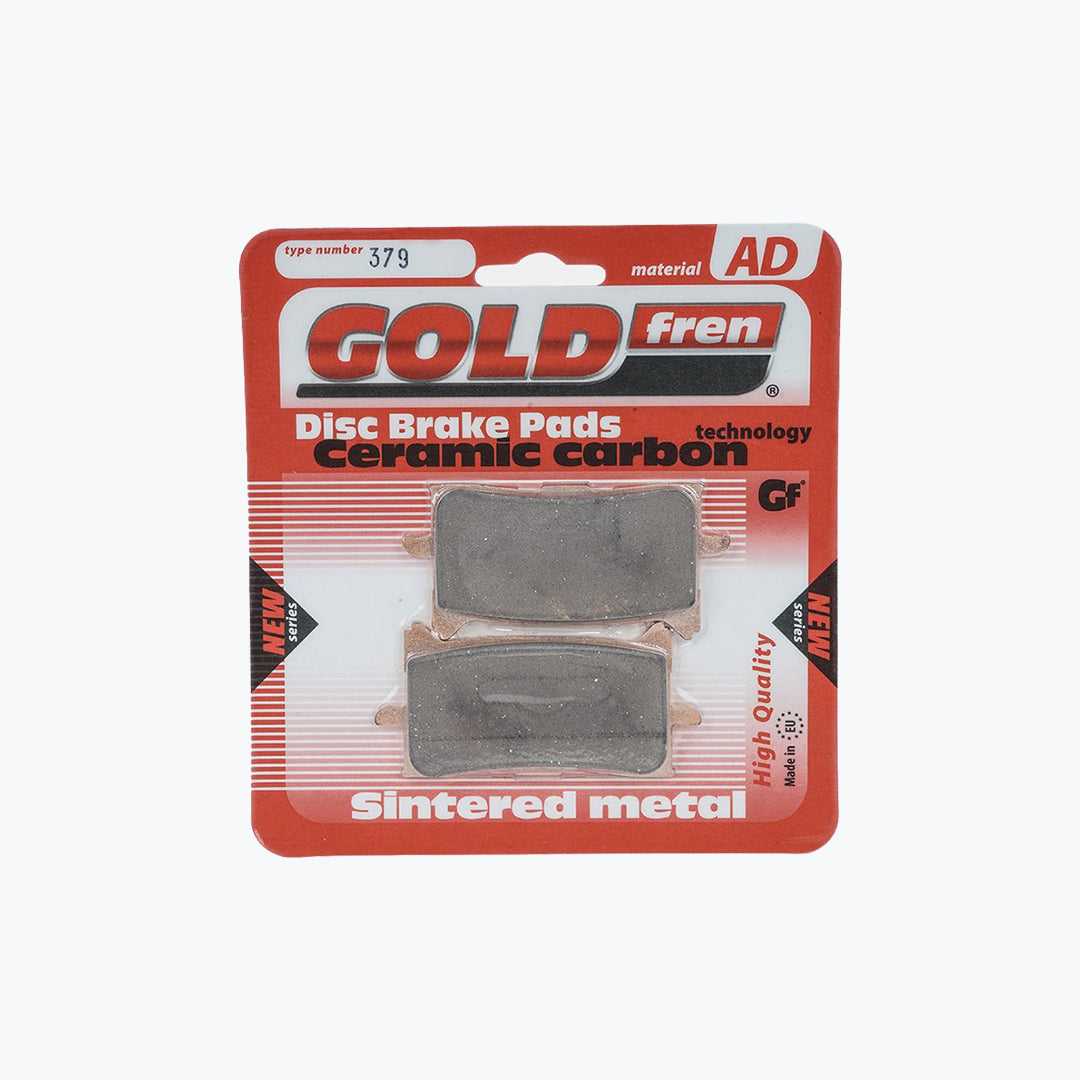 Gold Fren Disc Brake Pads 379 AD – Sintered Ceramic Motorcycle Brake Pads