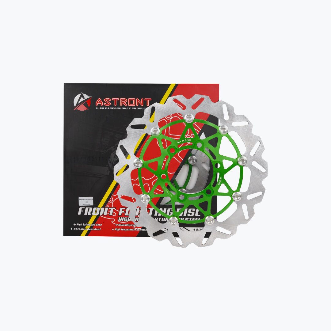 Astront Stainless Steel Disc Plate for Kawasaki KLX 230
