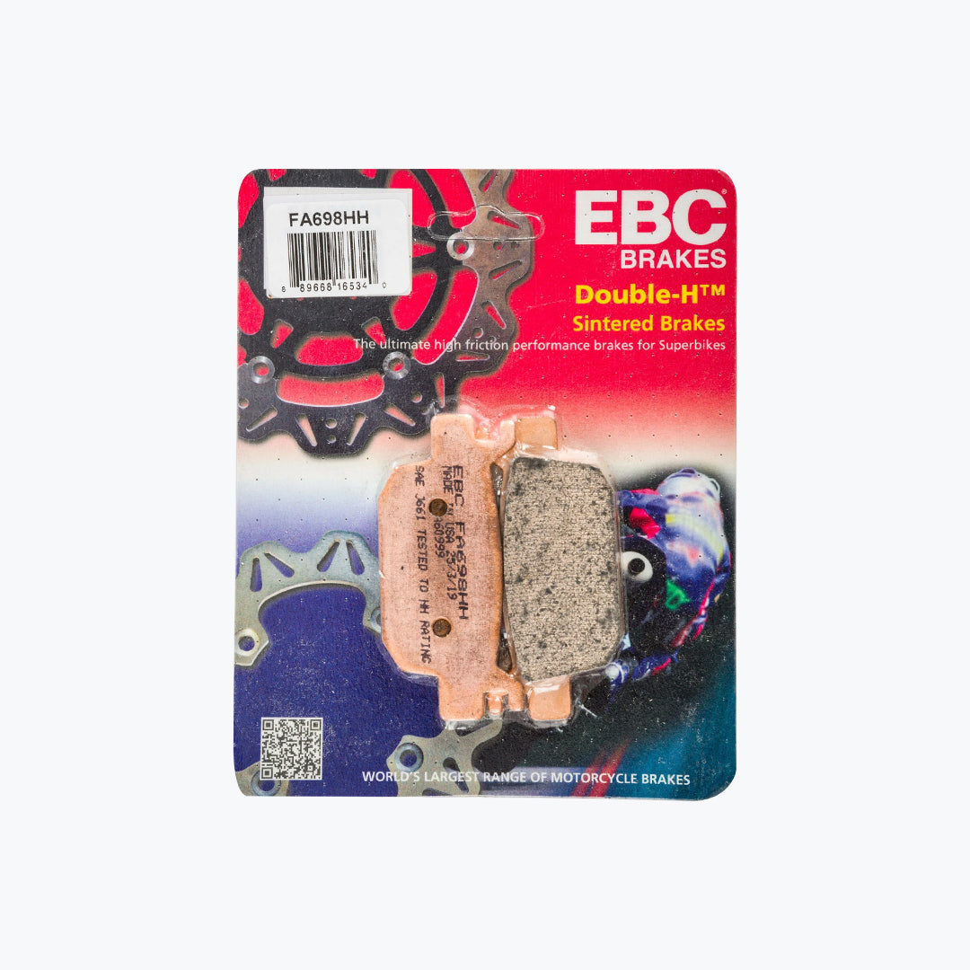EBC Brake Pads FA698HH Double-H Sintered Motorcycle Brake Pad Set