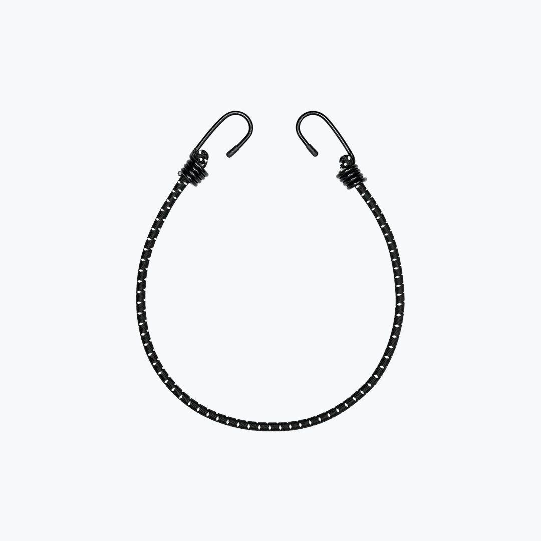Viaterra Bungee Cord 2 Ft Reflective Black