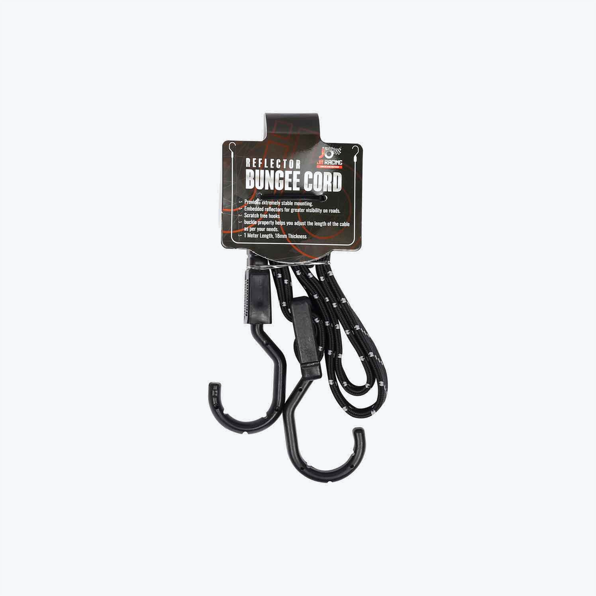 JB Racing Reflector Bungee Cord 18mm × 1M