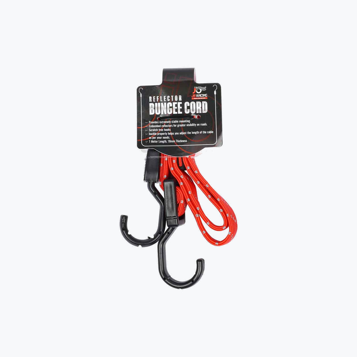 JB Racing Reflector Bungee Cord 18mm × 1M