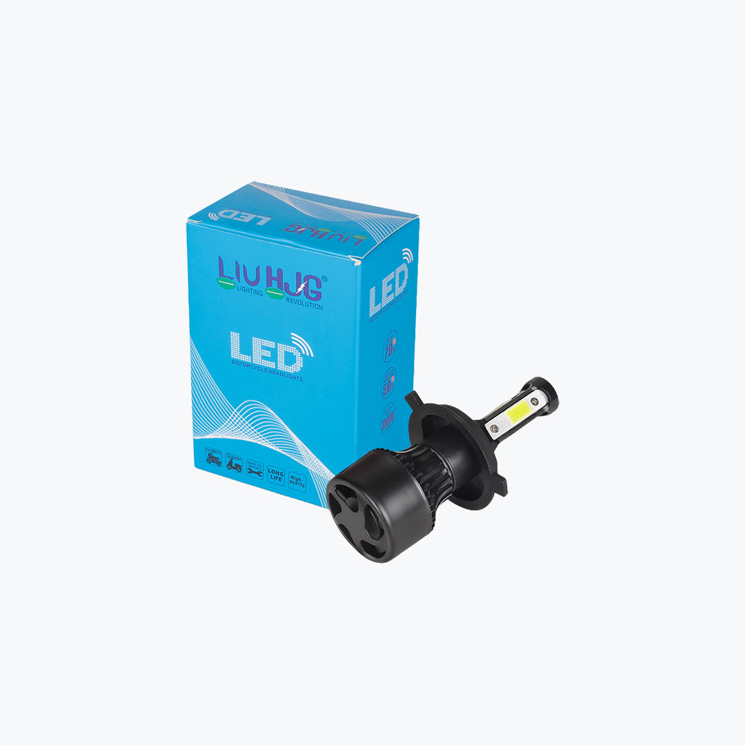 HJG S2 H4 LED Headlight Bulb Universal Motorcycle Headlight