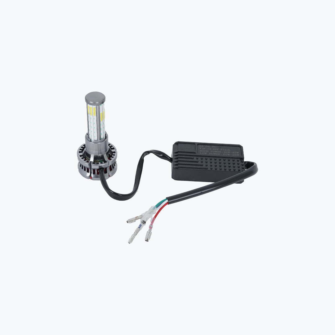 HJG M12 Mini 30-35W LED Headlight Bulb Universal Motorcycle Headlight
