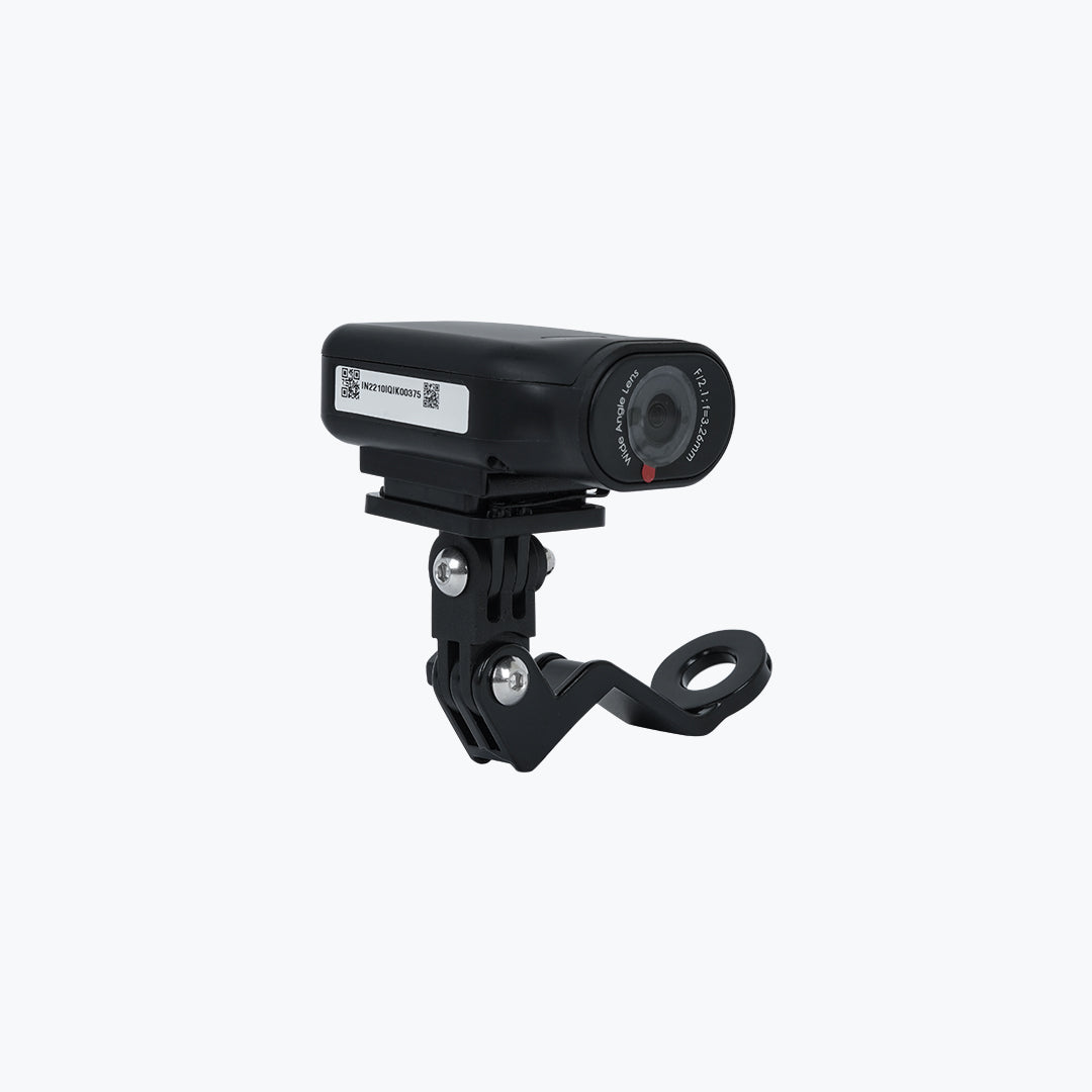 Qubo Cam Pro Action Camera with Handle Mount Combo