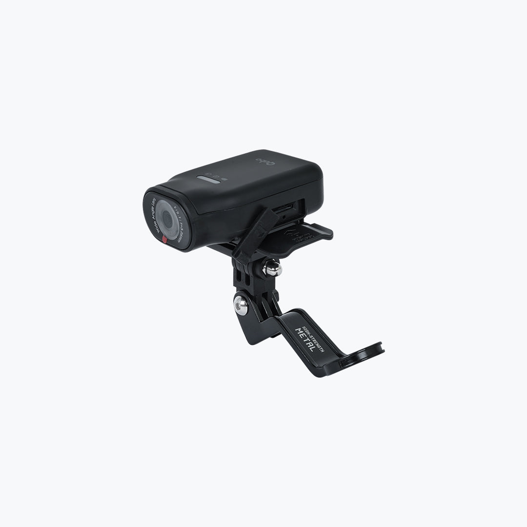 Qubo Cam Pro Action Camera with Handle Mount Combo