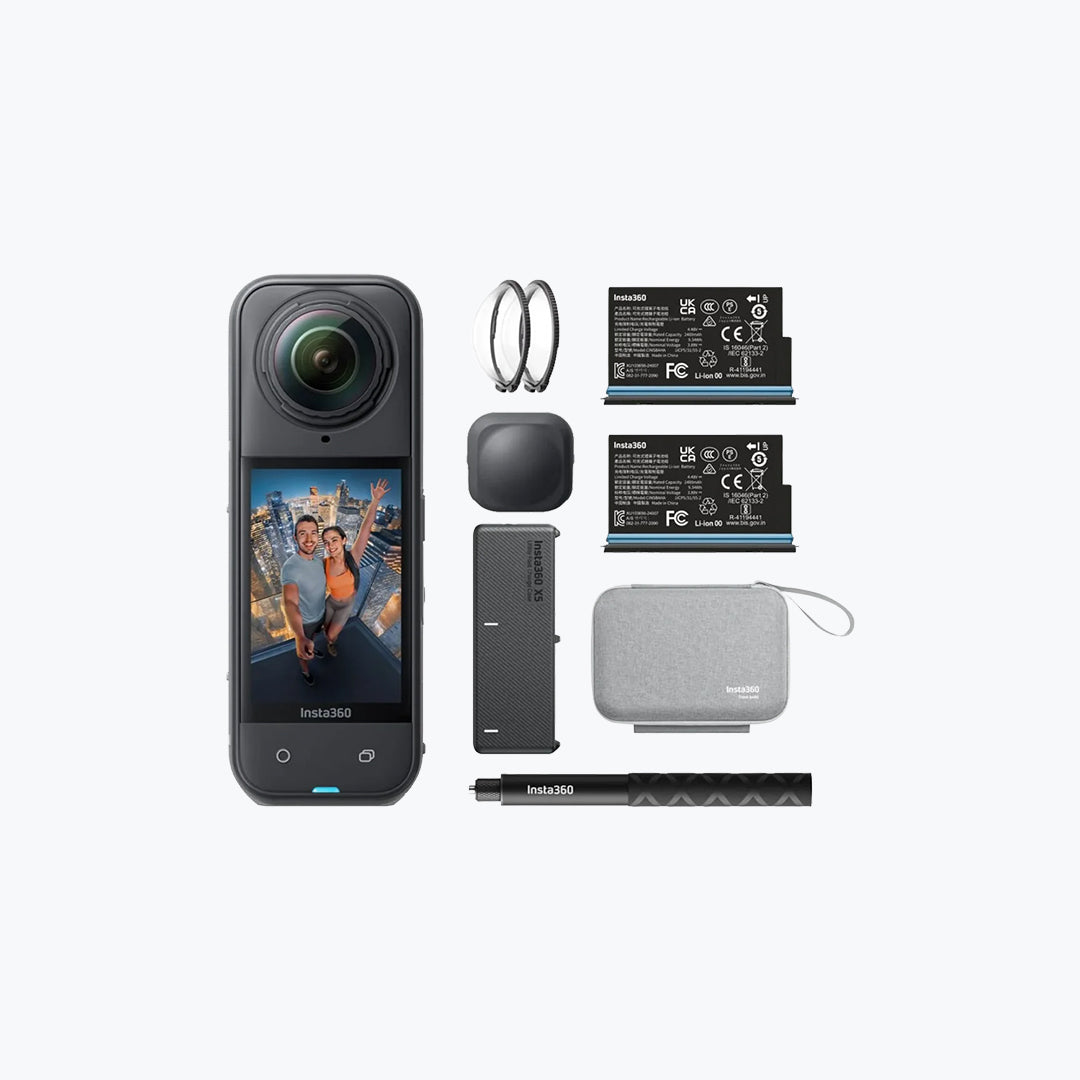 Insta360 X5 Essentials Bundle 360 Action Camera