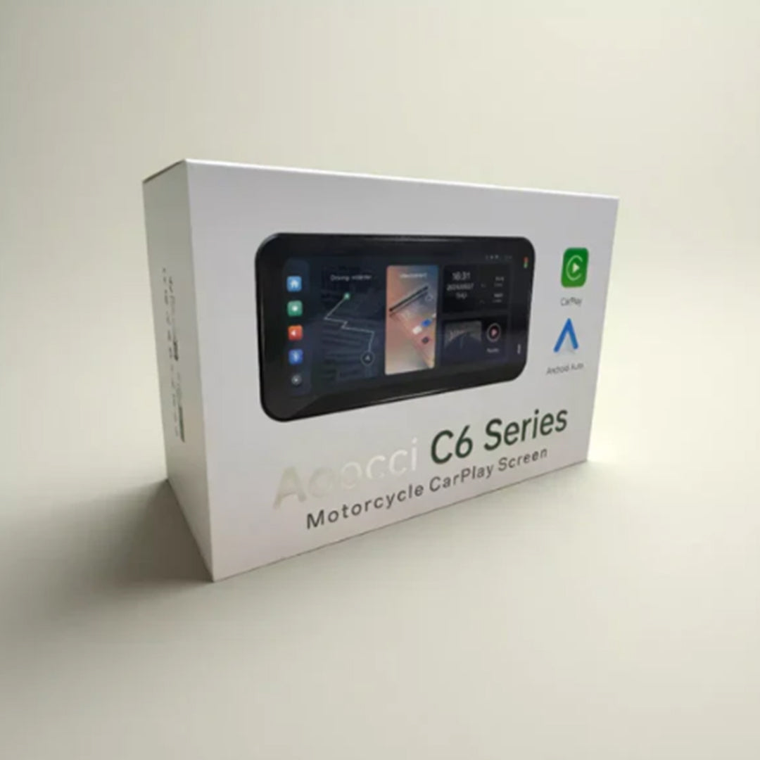AOOCCI C6 Series Motorcycle CarPlay Screen