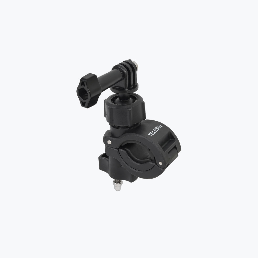 Telesin Plastic Cycling Clip Mount for Action Cameras – Handlebar Clip Mount