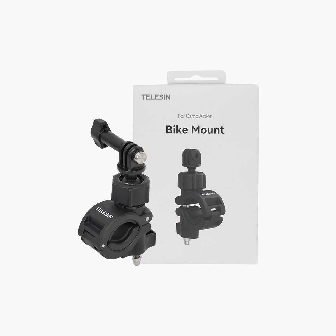 Telesin Plastic Cycling Clip Mount for Action Cameras – Handlebar Clip Mount