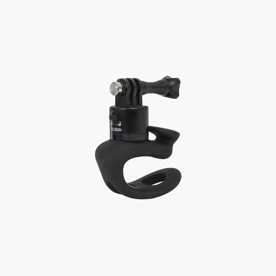 Telesin Multifunctional Silicone Ring Mount with Quick Release Adapter Black – TLQ-006