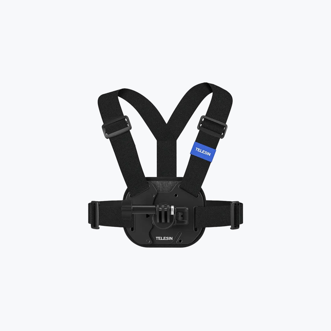 Telesin Vest Style Chest Strap Mount for Action Cameras – Model GP-UCS-001
