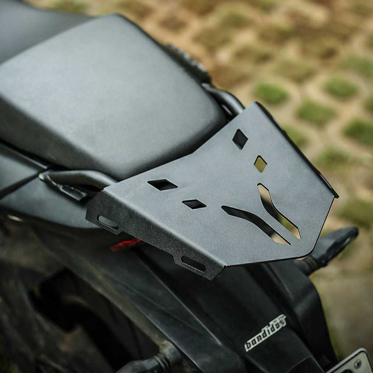 JB Racing Carrier for Bajaj Dominar 250 & 400 Black