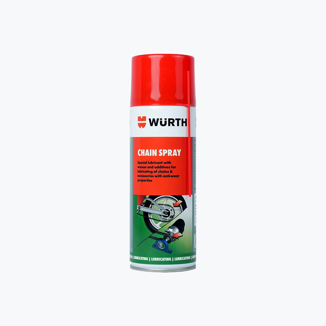 Wurth Chain Spray 150ml / 500ml – Motorcycle Chain Lubricant Spray