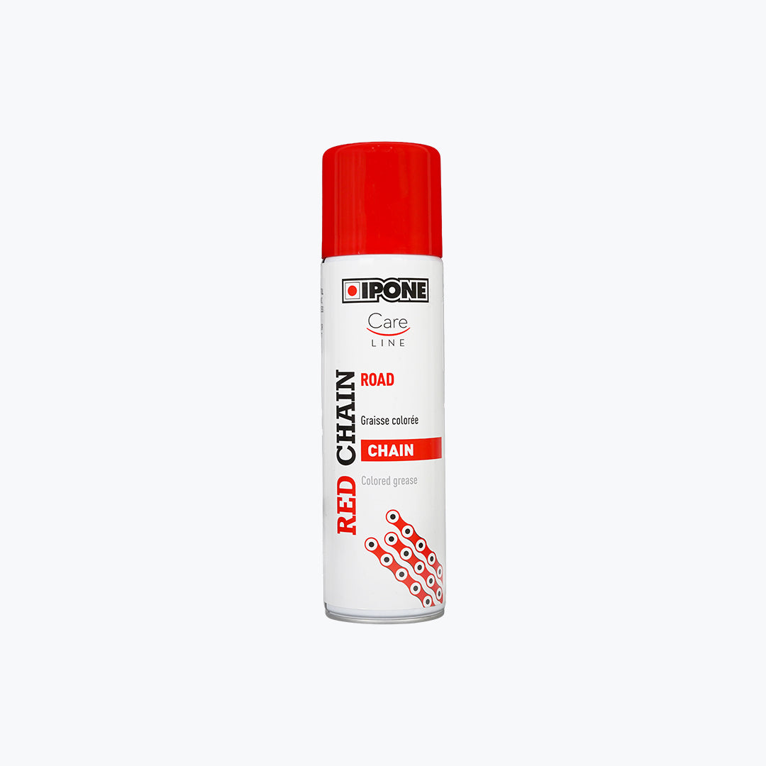IPONE Red Chain Road Coloured Chain Grease 250ml