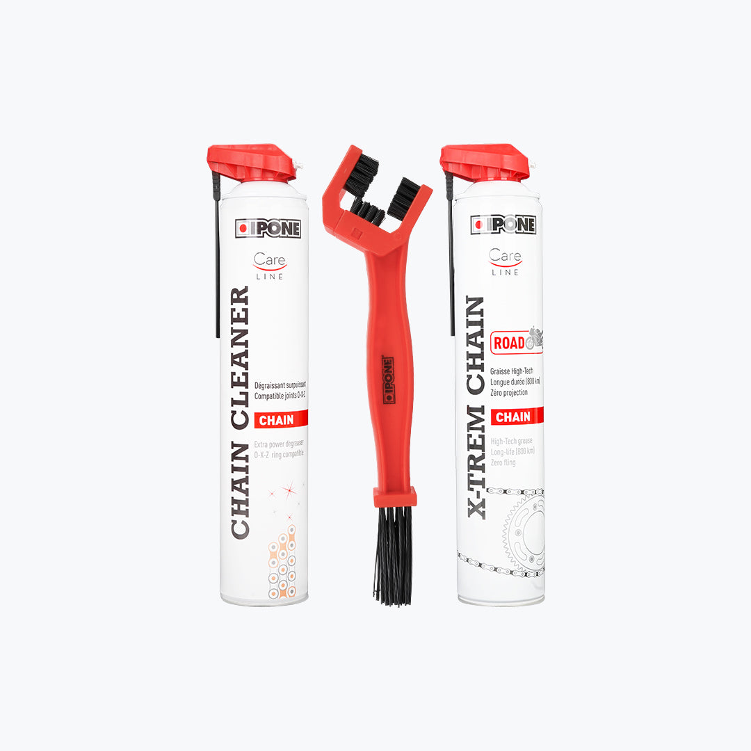 IPONE Road Chain Care Kit 1.5L – Chain Cleaner & High-Tech Grease